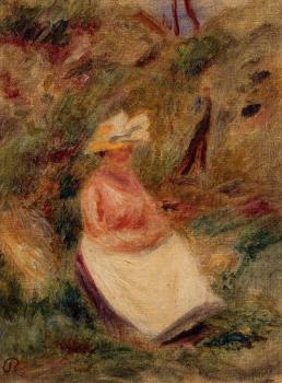 Pierre Auguste Renoir : Young Girl in the Woods